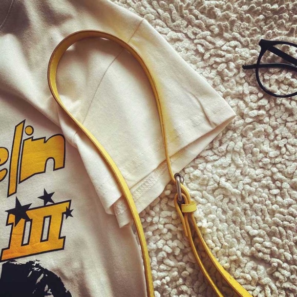 Led Zeppelin 3concert tee rock graphic tee- cream - Picture 4 of 4